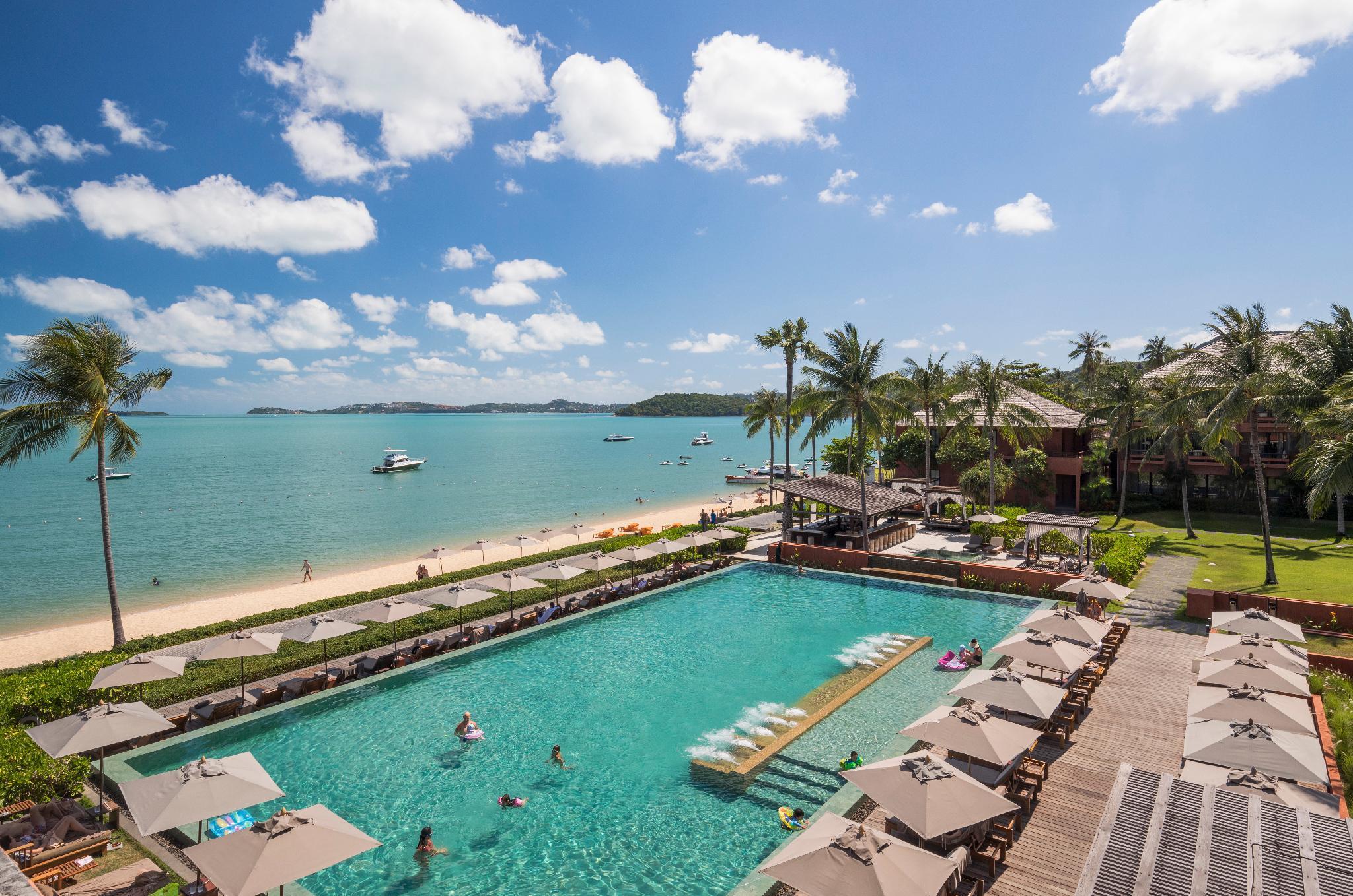 Hansar Samui Resort & Spa - Sha Extra Plus Бофут Екстериор снимка The swimming pool at the resort